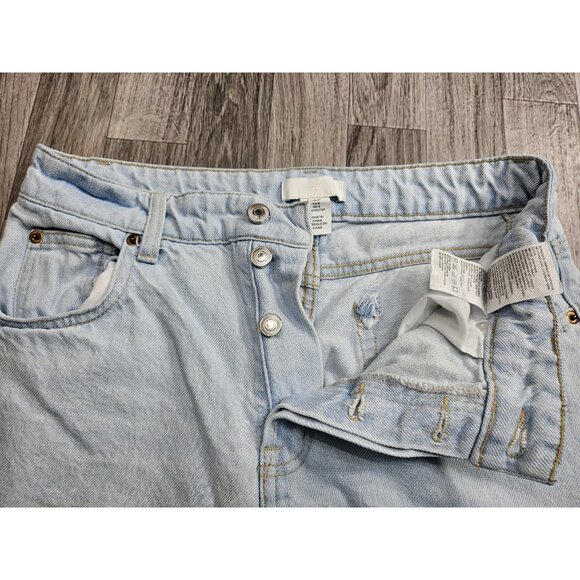 H&M Light Blue High Rise Women Jeans - Picture 5 of 13